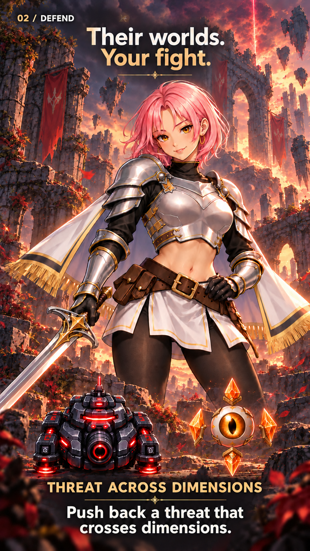 Valkyria Nexus Battle 스크린샷