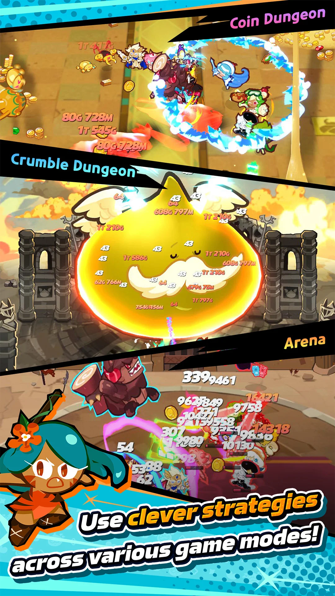CookieRun: Crumble - Idle RPG 스크린샷
