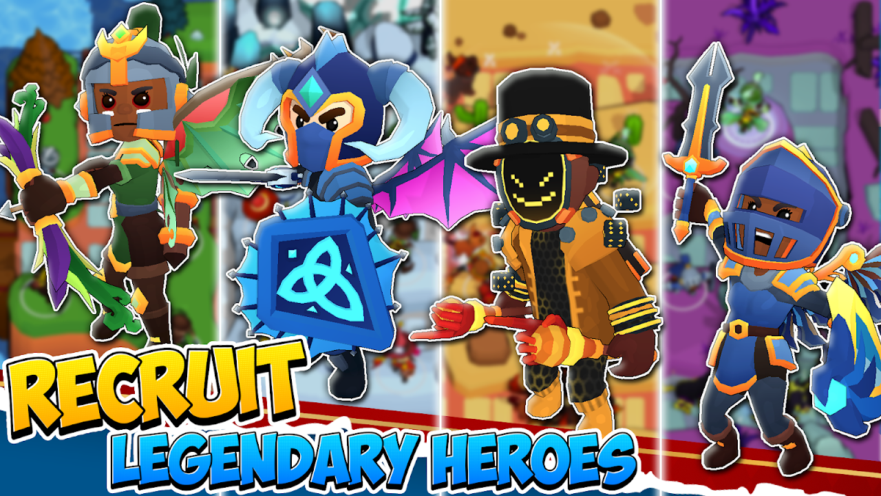 Idle Hero TD Tower Defense RPG 截图