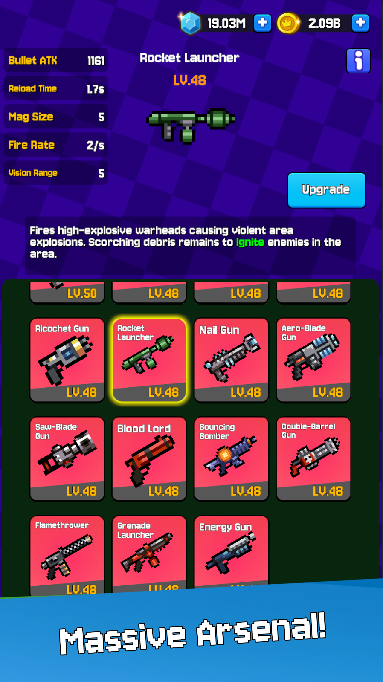 Crazy Gunner: Monster Mowing screenshot