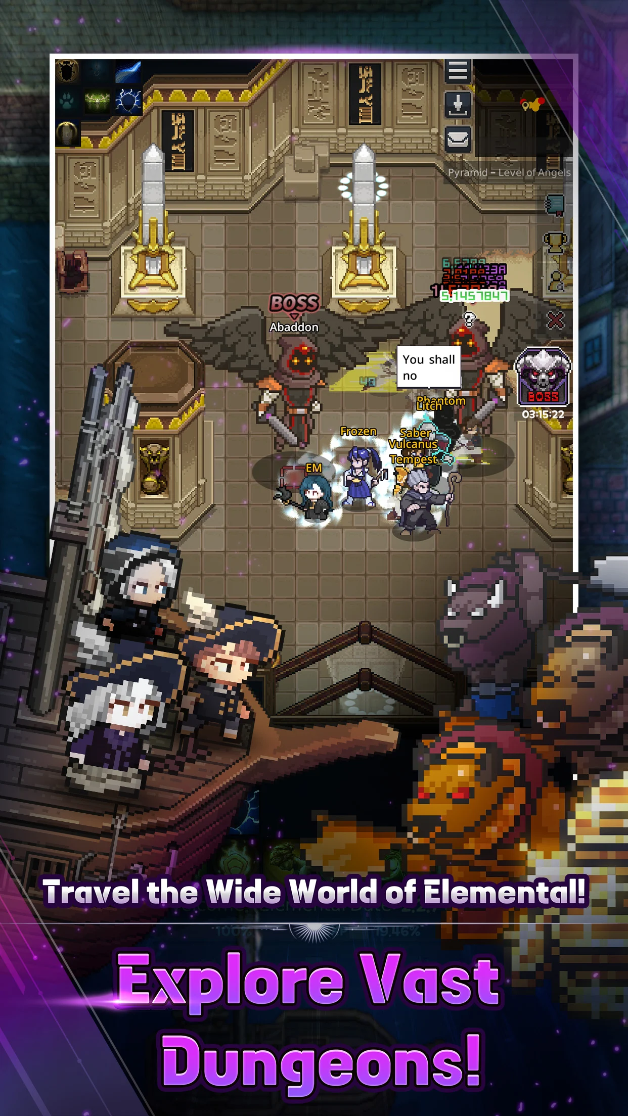 Elemental : 2D MMORPG 截图