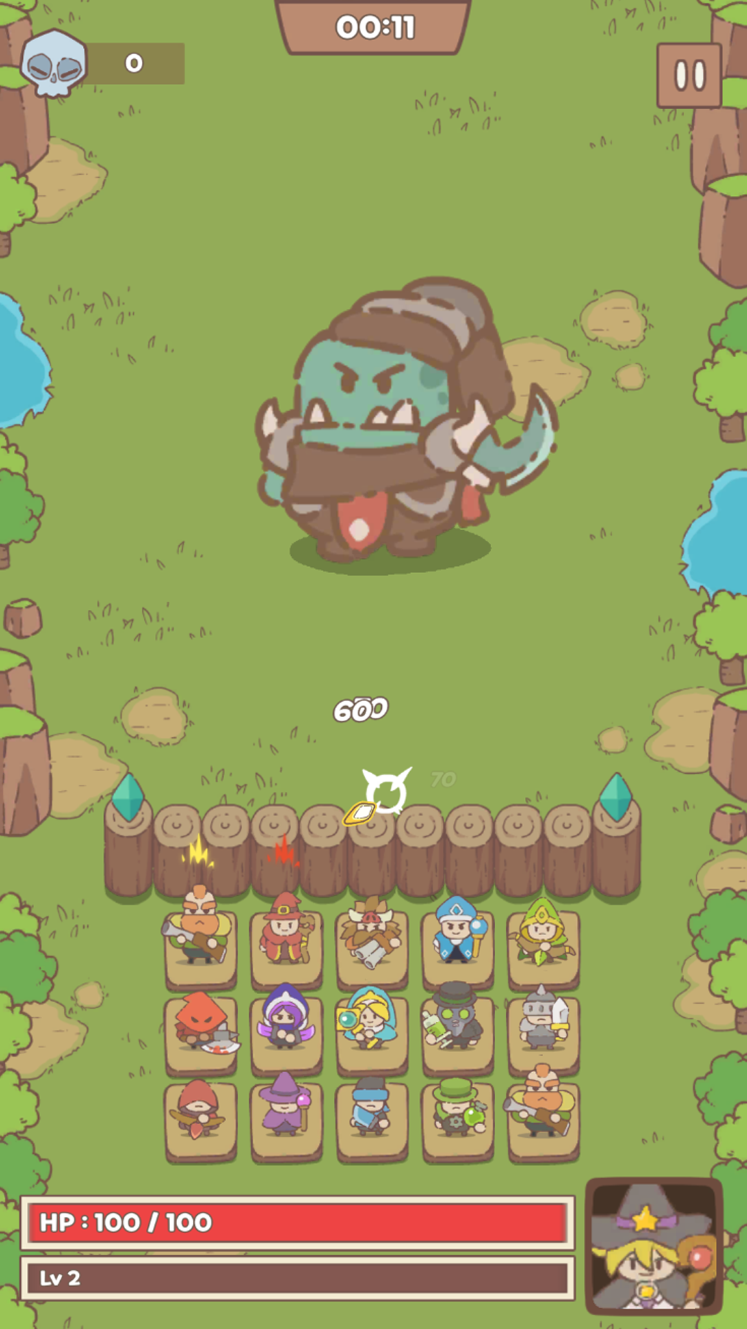 Magic Defense : Idle Defense screenshot